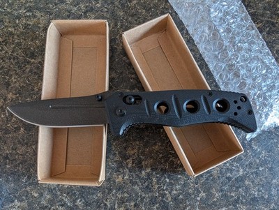 Mini Adamas 273 Styled G10 Handle, CPM-Cruise Wear Blade, Folding