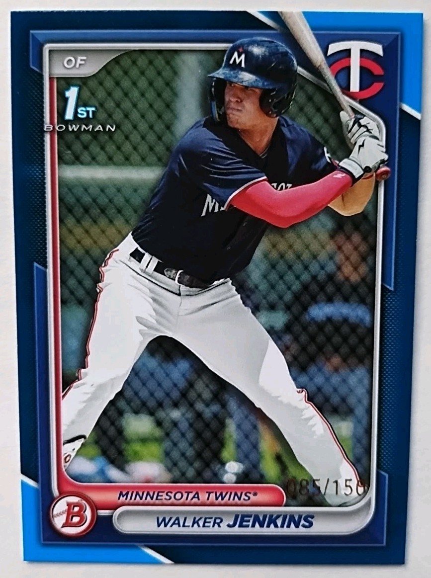 Walker Jenkins 2024 Bowman Prospects 1st Blue /150 #BP-43