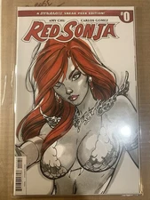 RED SONJA 0 VOL 4 DYNAMITE SNEAK PEEK 1:100 VARIANT  J SCOTT CAMPBELL AMY CHU