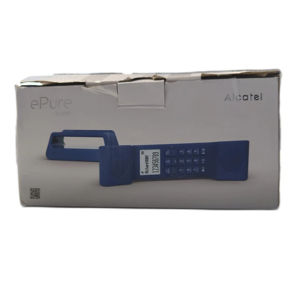 Alcatel Iconic DECT Design Telefon Blau Einfach zu Bedienen - Bild 3 von 3