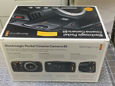 Blackmagic Pocket Cinema Camera 6K | eBay