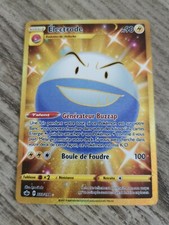 Carte Pokémon Électrode Gold Secrète Rare FR 222/198 Règne de Glace EB6