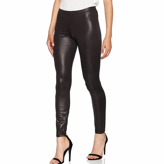 Vero Moda Rock Black Liquid Legging Size M eBay