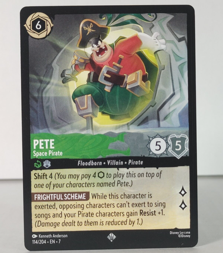 Pete - Archazia's Island - 114/204 - Lorcana TCG - Super Rare