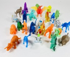 Huge Lot of 26 Different Pretend Play 1" Dinosaur Figures Rare HTF