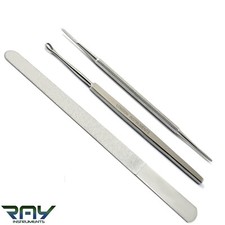 Professional Set Of Diamond Deb Foot Skin Care  Nail File Podiatry Chiropody CE