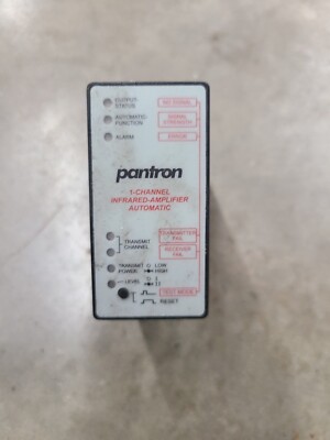Pantron 1-Channel Infrared-Amplifier Automatic  ISG-A124/24VAC 