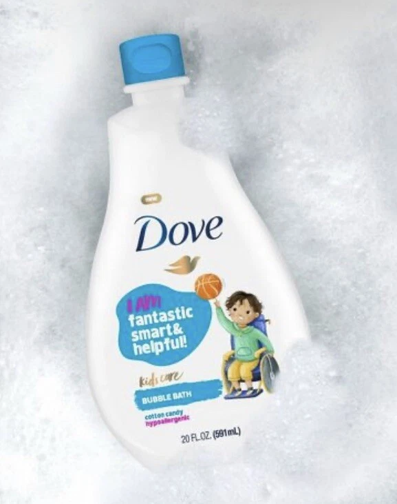Dove Beauty Kids Care Hypoallergenic Bubble Bath Cotton Candy - 20 fl oz. 2 PACK - Image 3 of 4