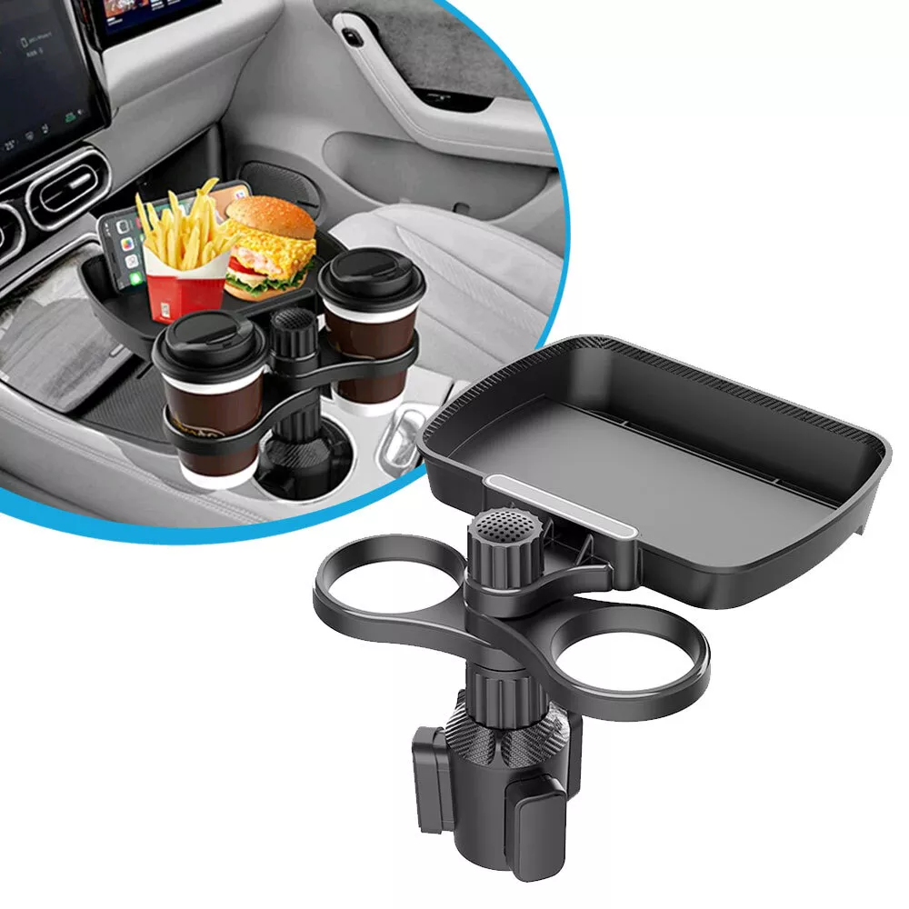 4 in 1 Car Cup Holder 360 Rotating Multifunctional Drink Holder Auto  Accessories