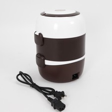 Electric 3 Layers Lunch Box Portable Car Office Food Warmer Heater Container