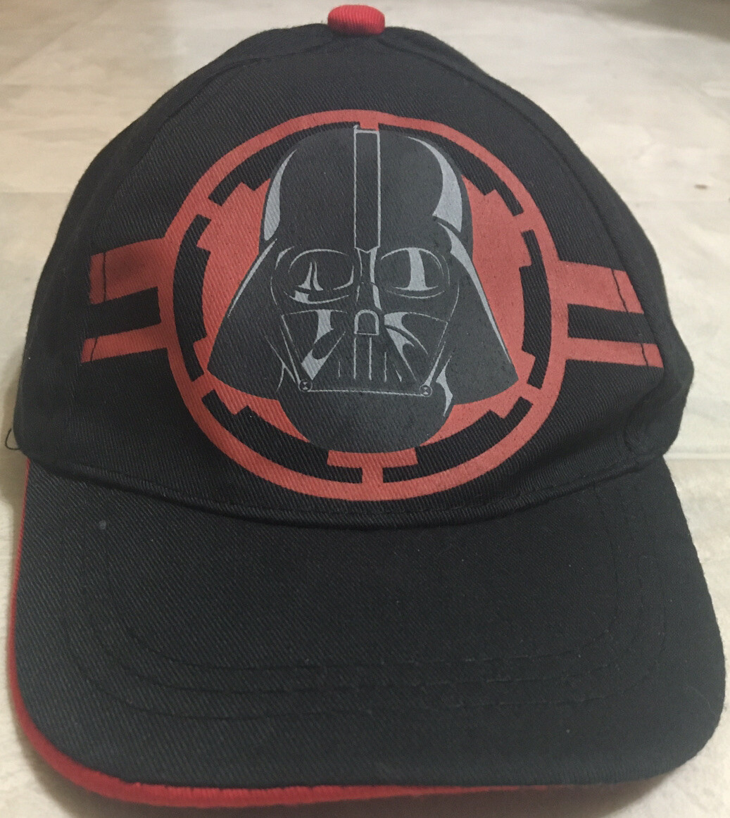 Black Red Star Wars Darth Vader Youth Strapback Baseball Cap Hat