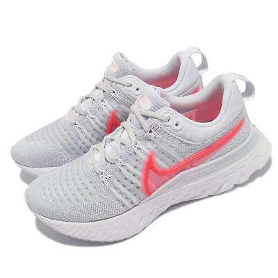 美品Nike React Infinity Run グレー/ピンク27.5㎝ WMNS) Nike React Infinity Run Flyknit 'Grey Pink' CD4372-502