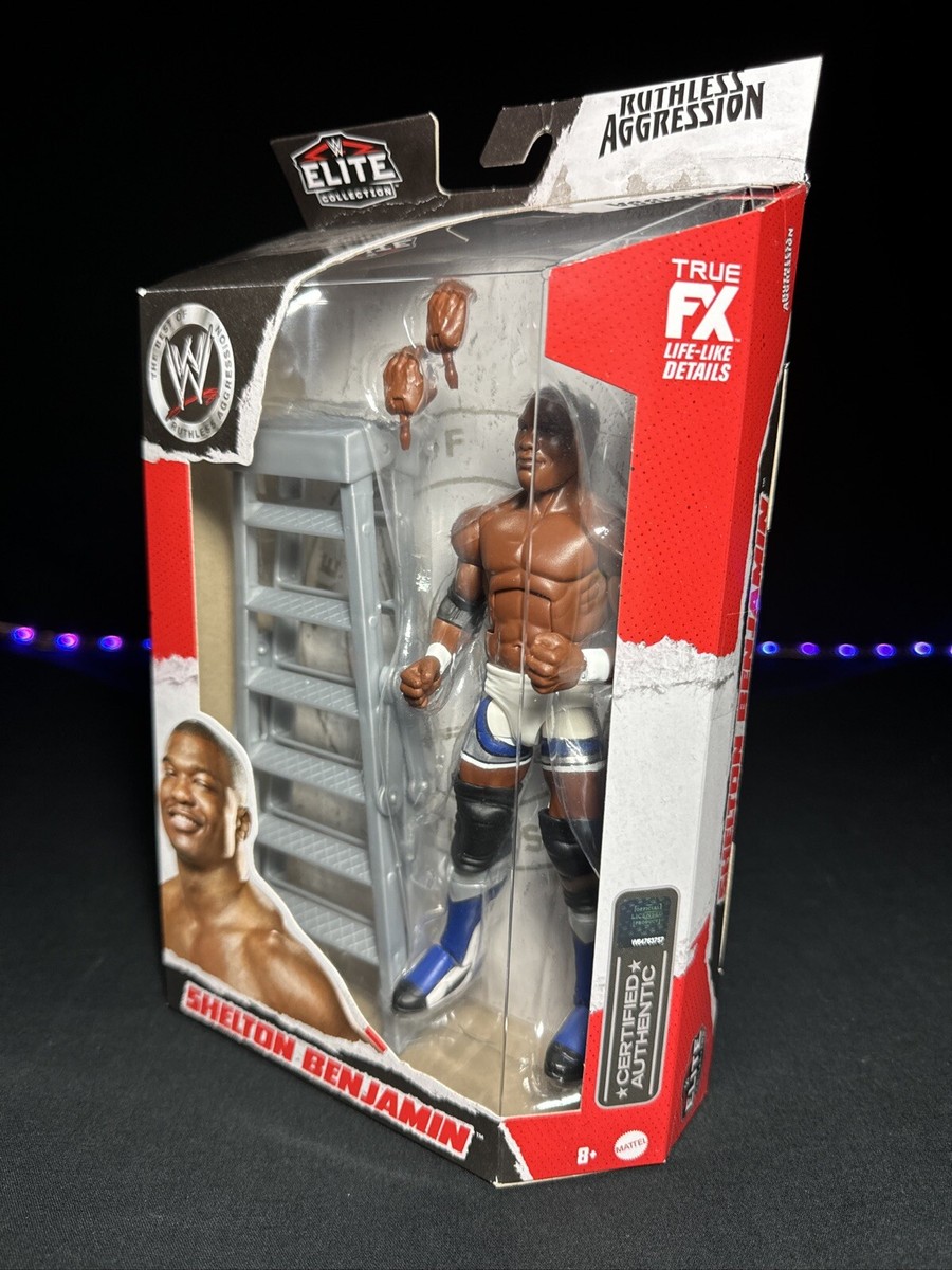 MATTEL WWE Elite Shelton Benjamin Ruthless Aggression Wrestling