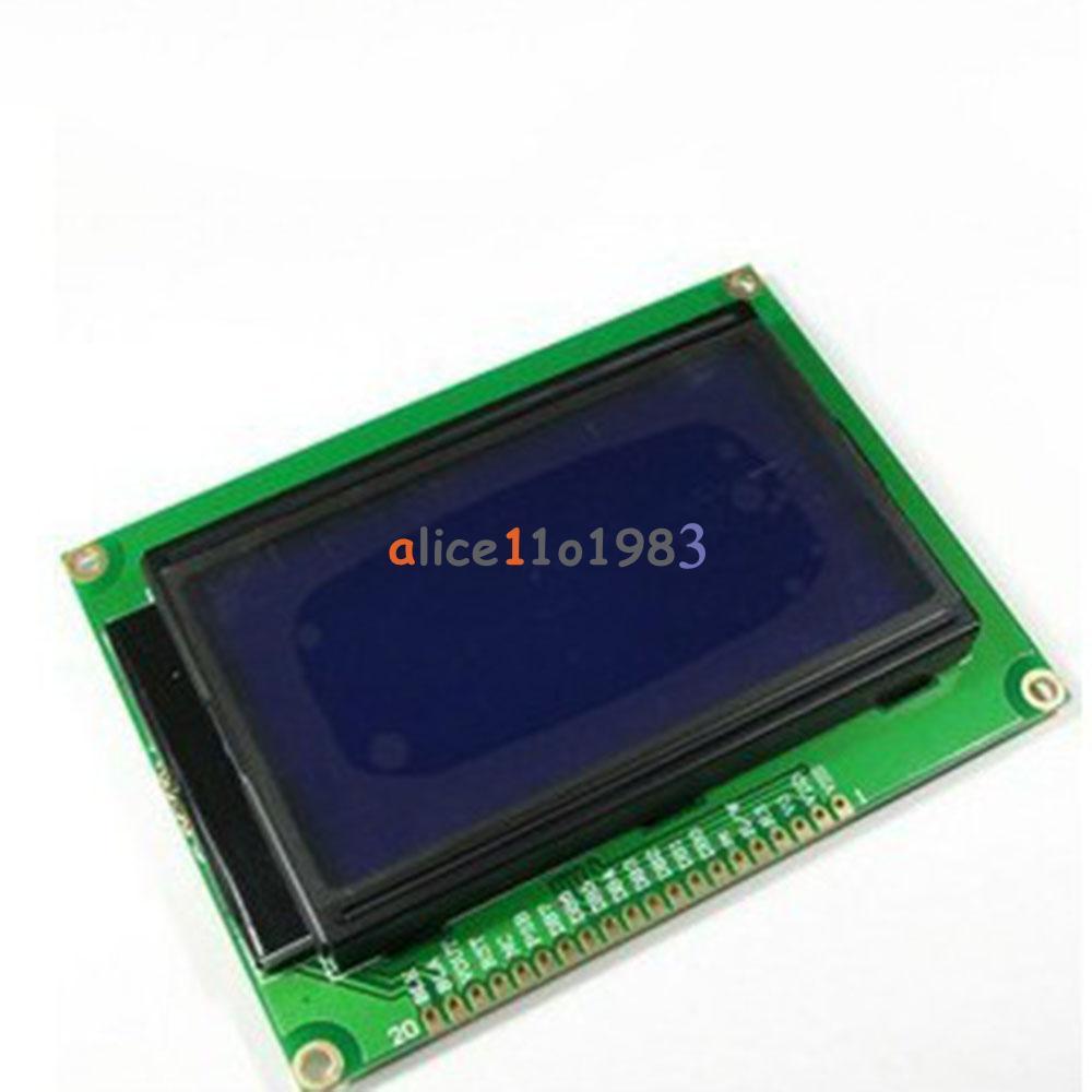 5V 12864 LCD Display Module 128x64 Dots Graphic Matrix LCD Blue