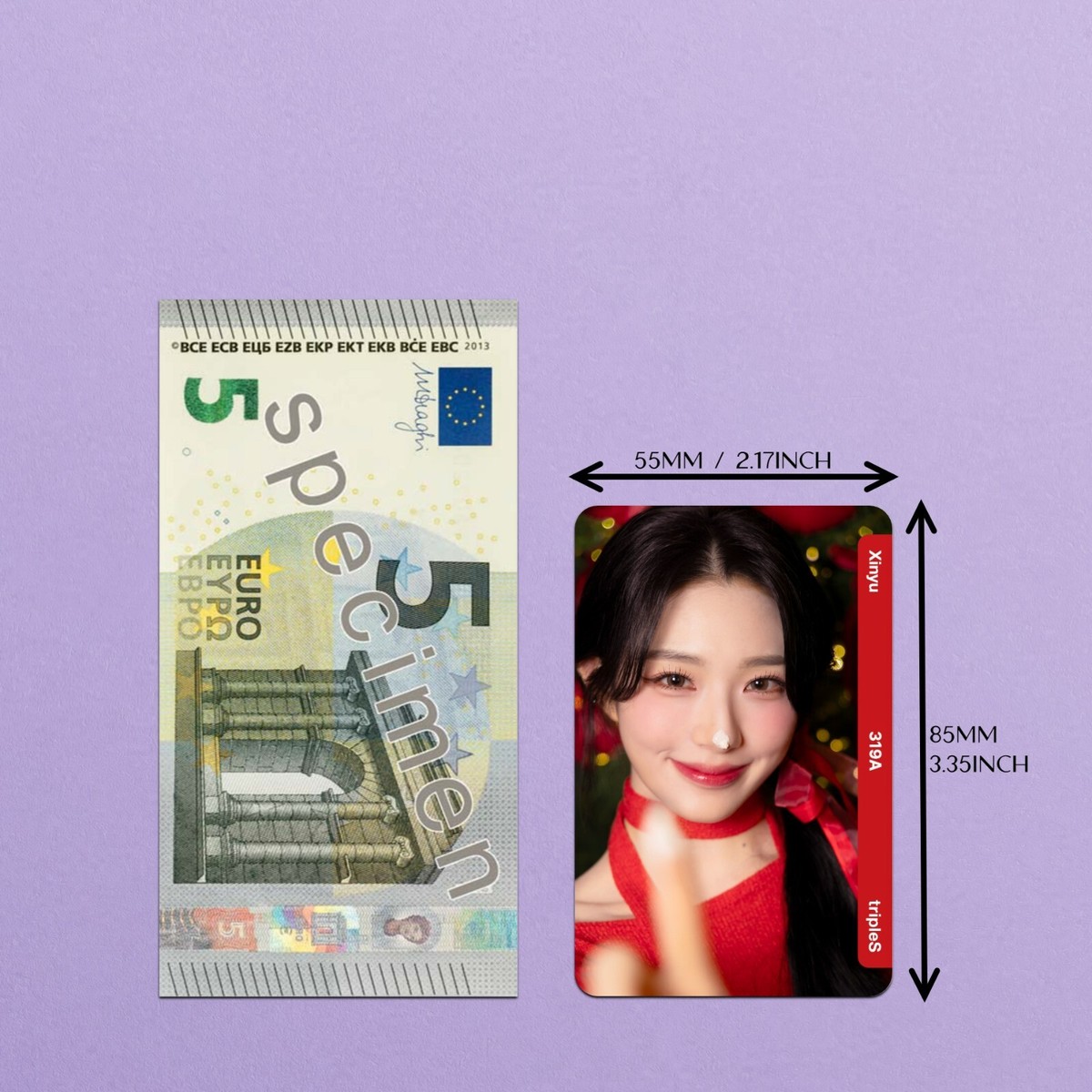 tripleS Christmas 2024 REPLICA objekt Ever01 317-320 Fanmade