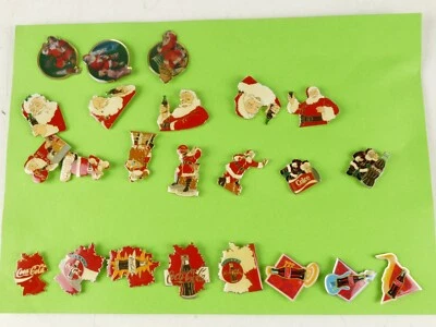 23 Coca Cola Weihnachten Pin Weihnachtsman Santa Claus Ansteck Buttons W-3666 - Bild 1 von 4