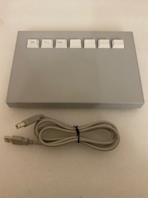 Cedrus RB-730 SuperLab Response Pad 7-Button USB Psychology Research