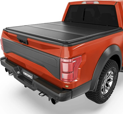 5FT Truck Bed Hard Tonneau Cover 3 Fold For 2015- 2025 Chevy Colorado GMC Canyon - Picture 3 of 9