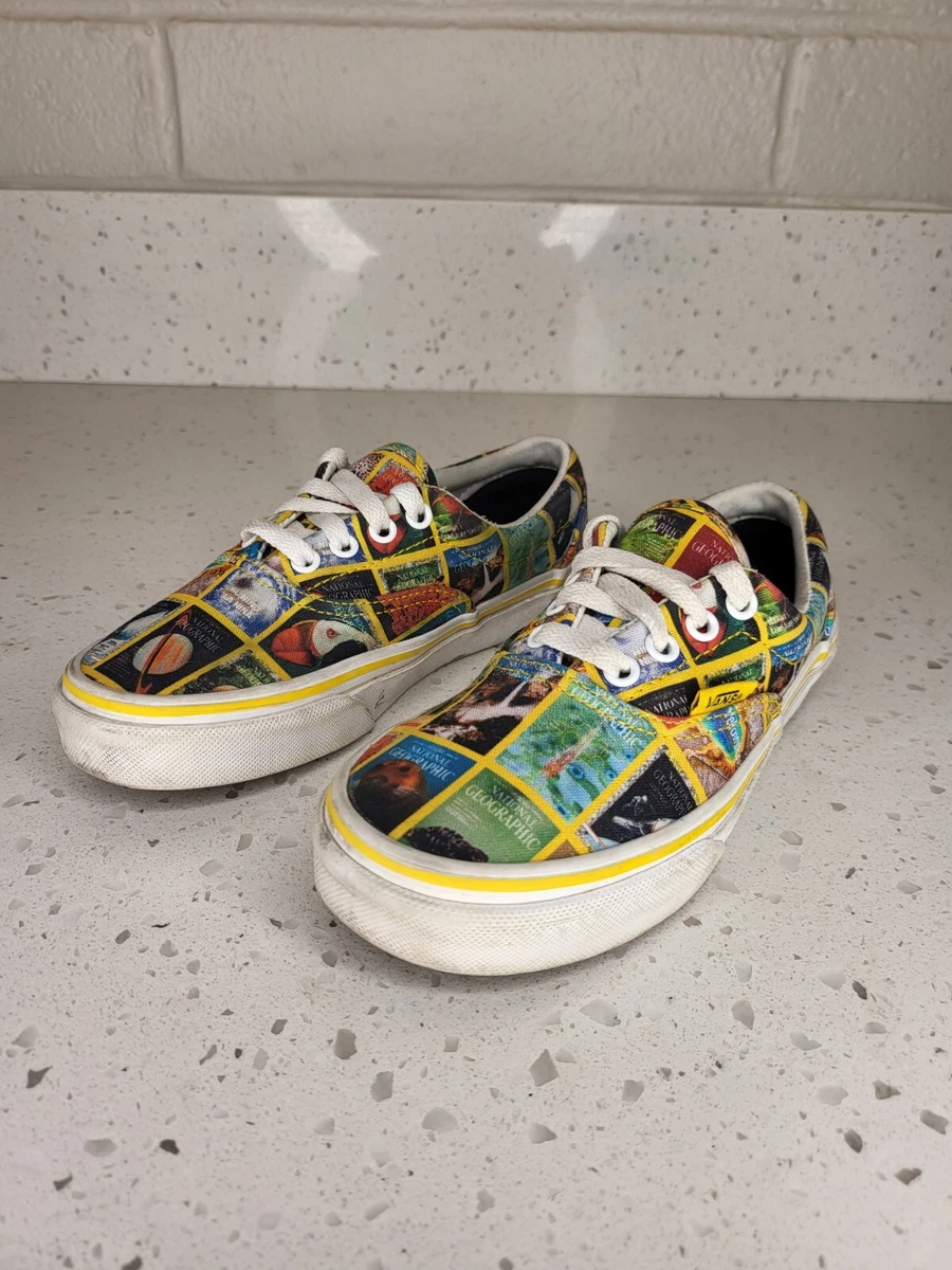 Vans National Geographic Shoes Kids Youth Size 1.5