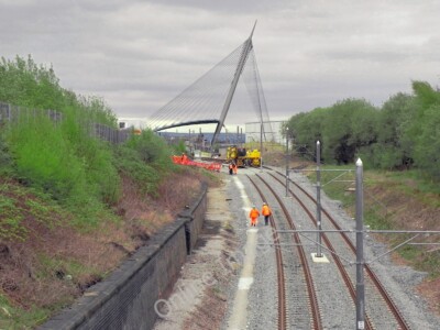 Photo 6x4 New Tramway Under Construction Collyhurst Shown on the OS map a c2011