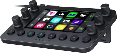 Razer Stream Controller All-In-One Keypad for Streaming - 12 Haptic for PC & Mac