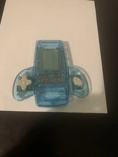 11 Game POCKET GAME PLAYER, Portable Blue Handheld Electronic Spaceship USED