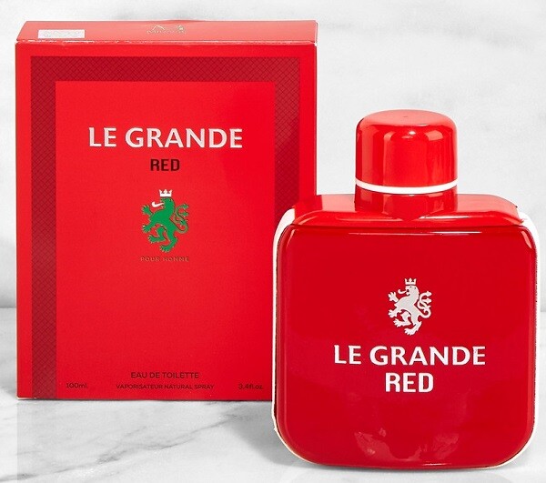 LE GRANDE RED Men's Designer oz EDT Cologne by MCH Beauty