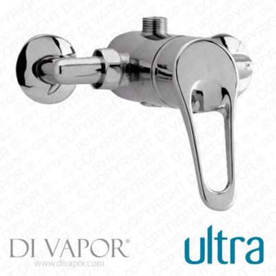 ULTRA A3200 Ocean Manual Exposed Shower Valve (Hudson Reed) Bar Outlet hudson
