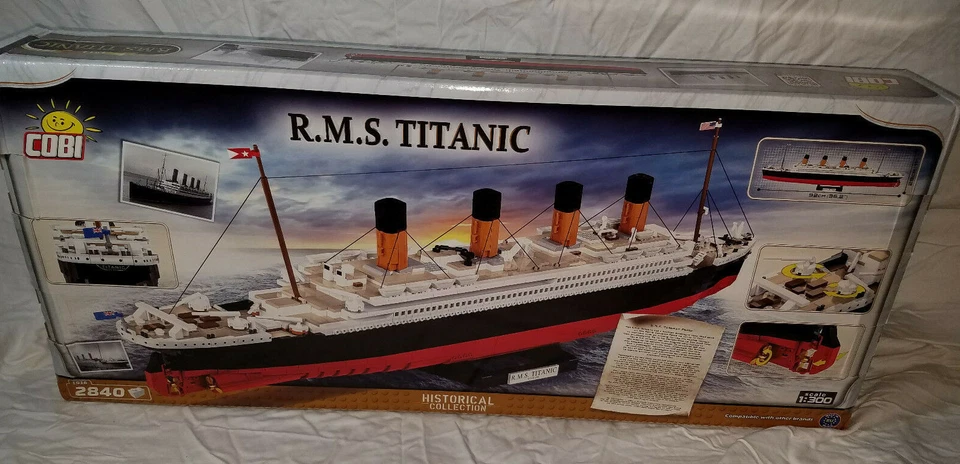 COBI Historical Collection R.M.S. Titanic 1916 1:300 Scale 2840 Pieces - Image 2 of 4