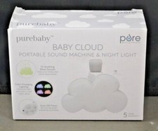 Pure Enrichment Baby Cloud Portable Sound Machine And Night Light 071222DBT3