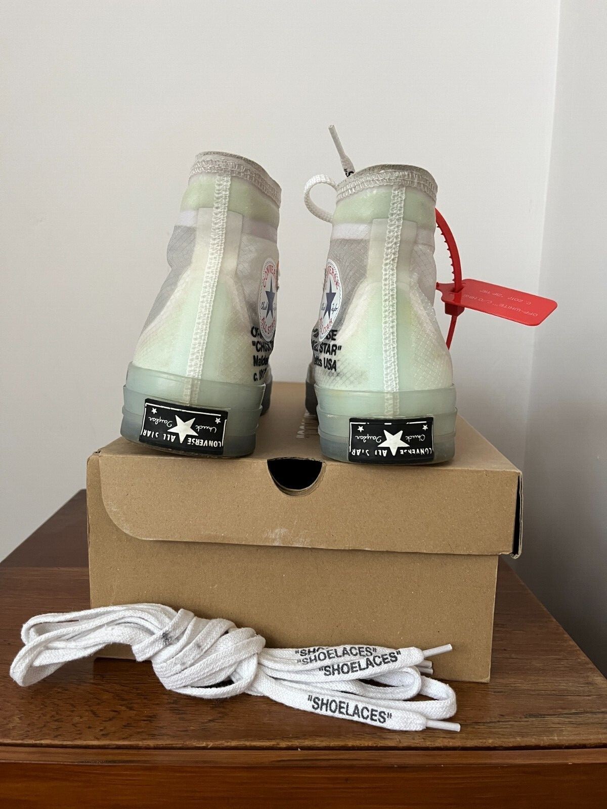 Off White x Converse Chuck Taylor All Star Vulcanized Hi The Ten Virgil image 5