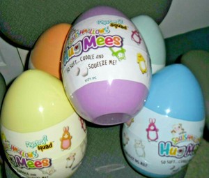 5 HUG MEES 10â MYSTERY SQUAD EGGS SQUISHMALLOW PLUSH KELLY TOY NEW BLUE Purple++ | eBay