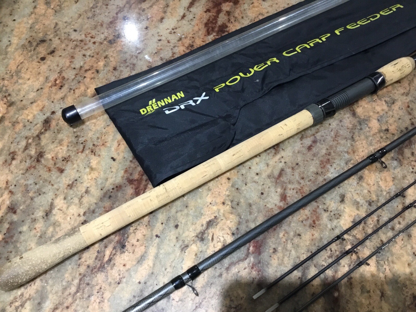 Drennan 12ft DRX Power Carp Feeder rod 3 original tips match fishing