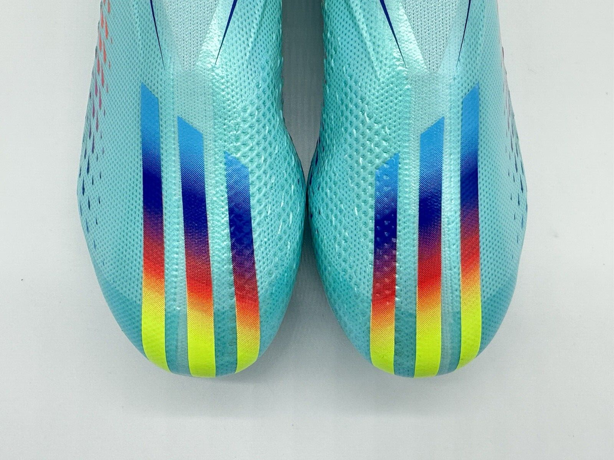 Adidas X Speedportal+ SG Men's Size 11 Soccer Cleats Clear Aqua