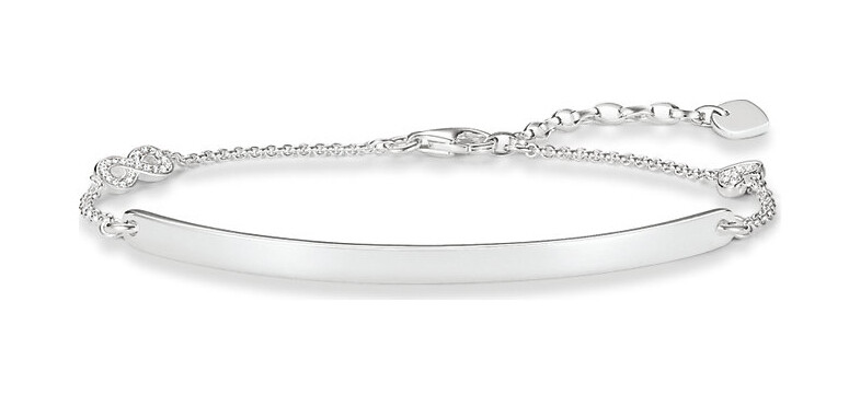 Thomas Sabo LBA00099-051-14 Нарукавная повязка-шарм Love Bridge длиной 19 см, классическая neu