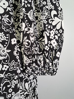 knee length dresses for ladies Empire Linen Tea Dress-Multi, Wildflower Trail main image 1