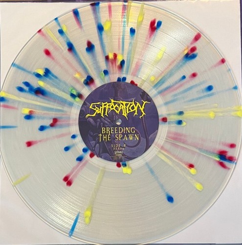 Suffocation Breeding the spawn lp Death metal speed slayer sodom obituary absu - Picture 5 of 8