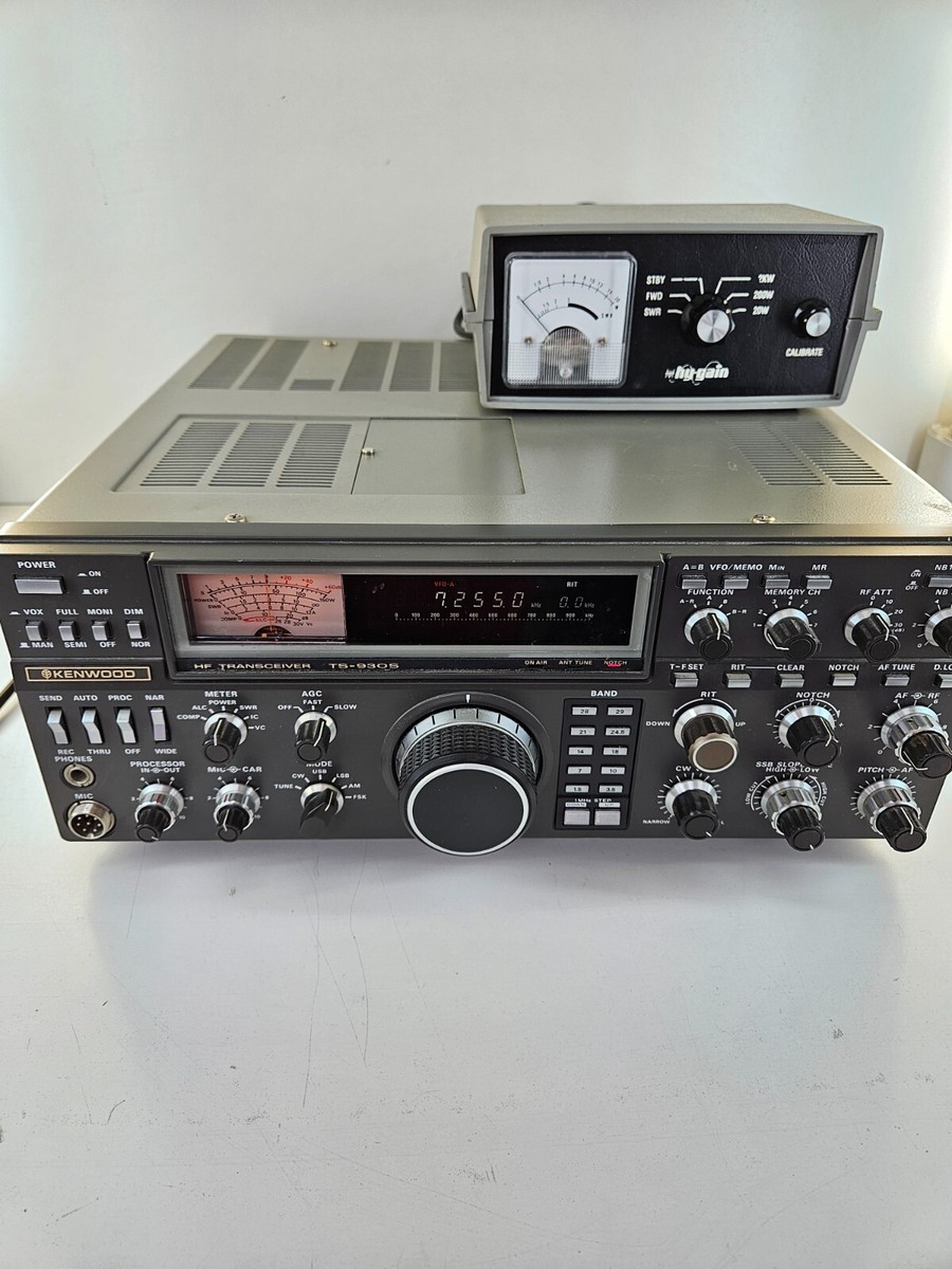 HF送受信機TS-930(Sタイプ) Trio KENWOOD HF transceiver TS-930S SP-930 MC-60 WORKS 100