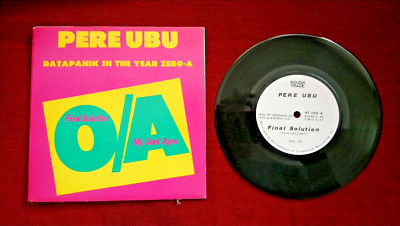 Pere Ubu Datapanik In The Year Zero UK Rough Trade 7'' Single Vinyl 1980 VG+/VG+