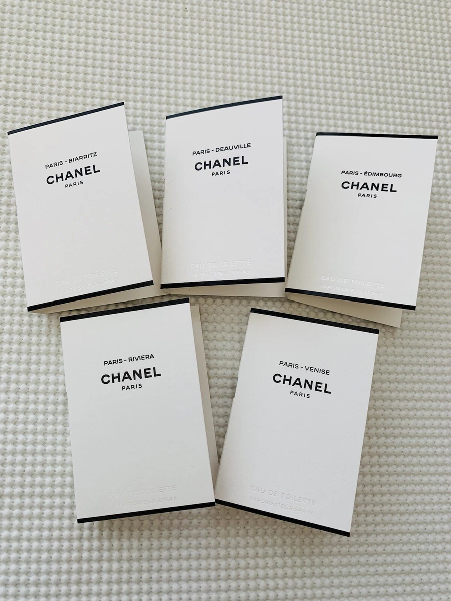 Les Eaux de CHANEL Paris Collection Sample Size 5pcs Set