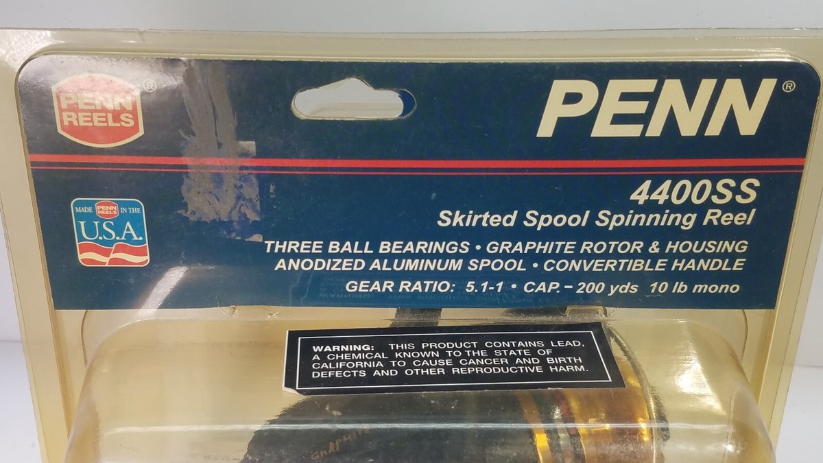 ペン　4400SS 美品　付属品付！ Penn Spinfisher 4400SS Skirted Spool Spinning Reel USA for