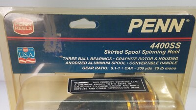PENN SpinFisher 4400SS Graphite Spinning Reel 3rd Gen USA Made NEW