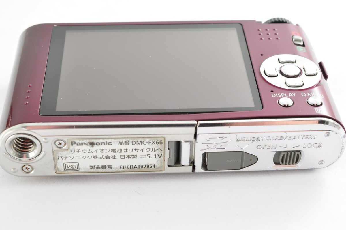 Panasonic - Y.Y Panasonic Lumix DMC-FX66 Japanese Only [Exc+4] From Japan