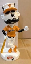 Natty Boh National Bohemian Beer Mr. Boh Baltimore Orioles Bobblehead Nodder