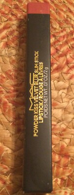 Mac Powder Kiss Velvet Blur Slim Stick Lipstick ~ 897 Stay Curious ~ .07 oz ~