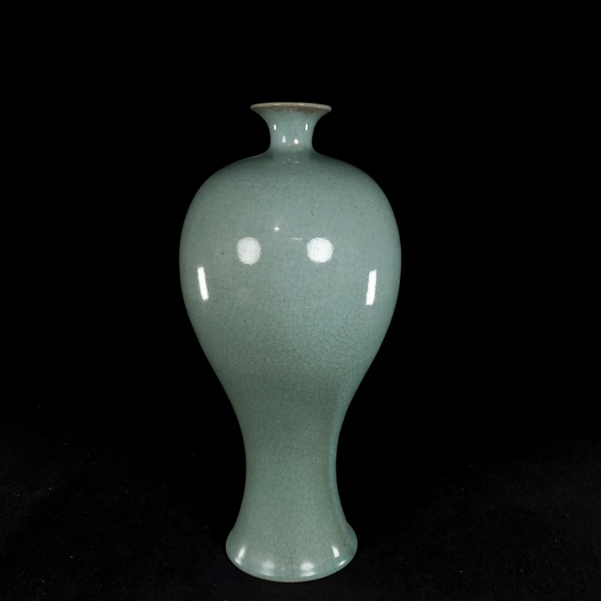 eBay 宋時代 - 宋代在中国古董花瓶| 哥窯 0 来歴有 博物館展示品 釉下