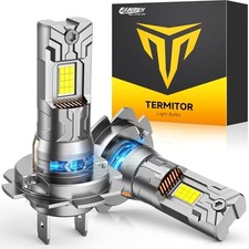 2026 Upgraded light Bulb 40000LM 900 Brighter 6500K White Super Bright, H7