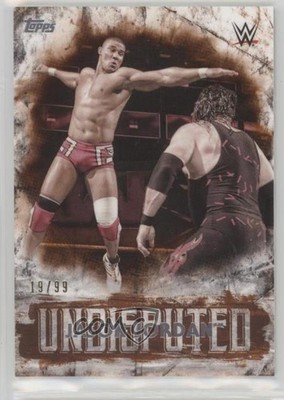 2018 Topps WWE Undisputed Orange 19/99 Jason Jordan #19 1u0