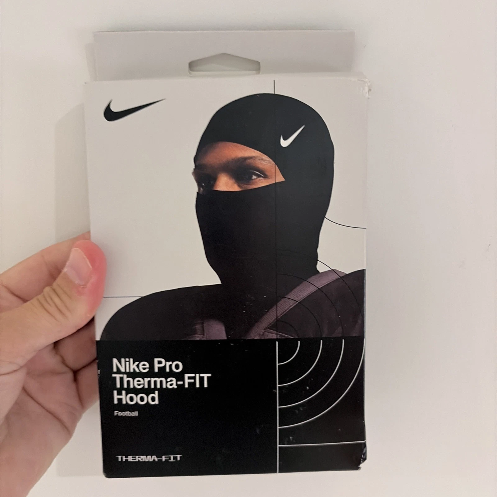 Nike Pro Therma Fit Hyperwarm Black Hood Balaclava Ski Mask