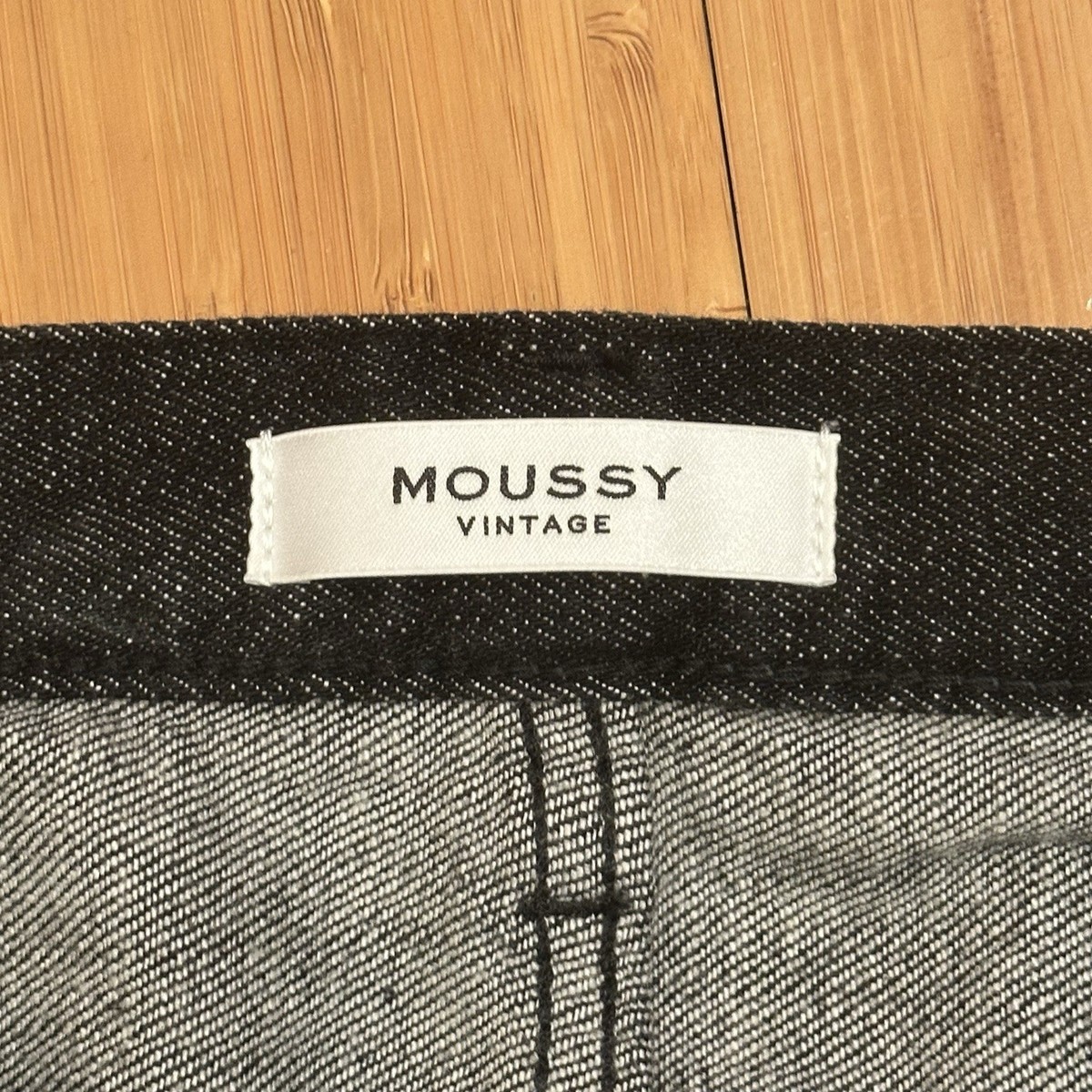 vintage loose denim（BLACK BY MOUSSY） BLACK BY MOUSSY | wide vintage denim (ワイド ) |SHEL'TTER